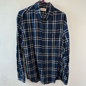 Taylor Stitch XL Men’s The Jack Midnight Plaid Shirt